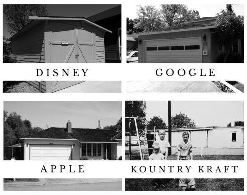 Disney, Google, Apple and Kountry Kraft Were all Started out of a Garage