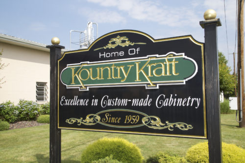 Kountry Kraft Logo was Changed to Kountry Kraft, Excellence in Custom-Made Cabinetry 