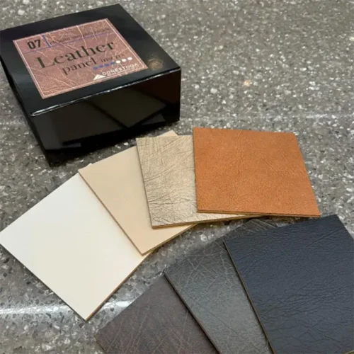 Leather Door Panels-Sustainable Design