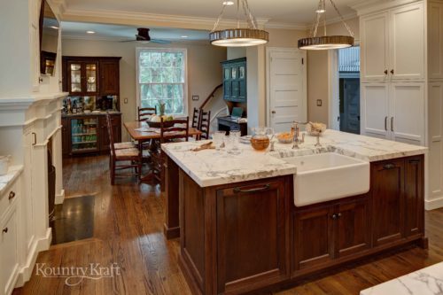 Traditional Kitchen Island in Millburn, New Jersey