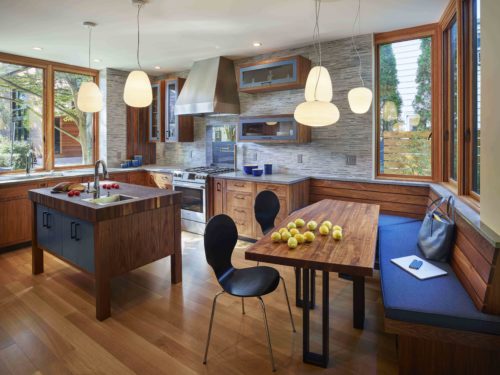 Using Wood all Over your Kitchen is Popular with Kitchen Cabinet Trends