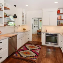 Modern Farmhouse Cabinets in Upper Montclair NJ