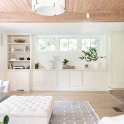 Skimming Stone Living Room Built-Ins in Farmington, Connecticut