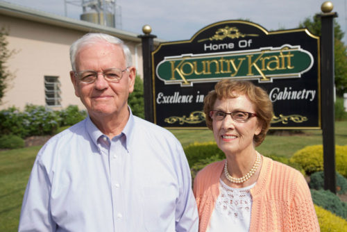 The First Lady of Cabinetry Helen Hurst with her Husband Elvin Sr. Hurst at Kountry Kraft