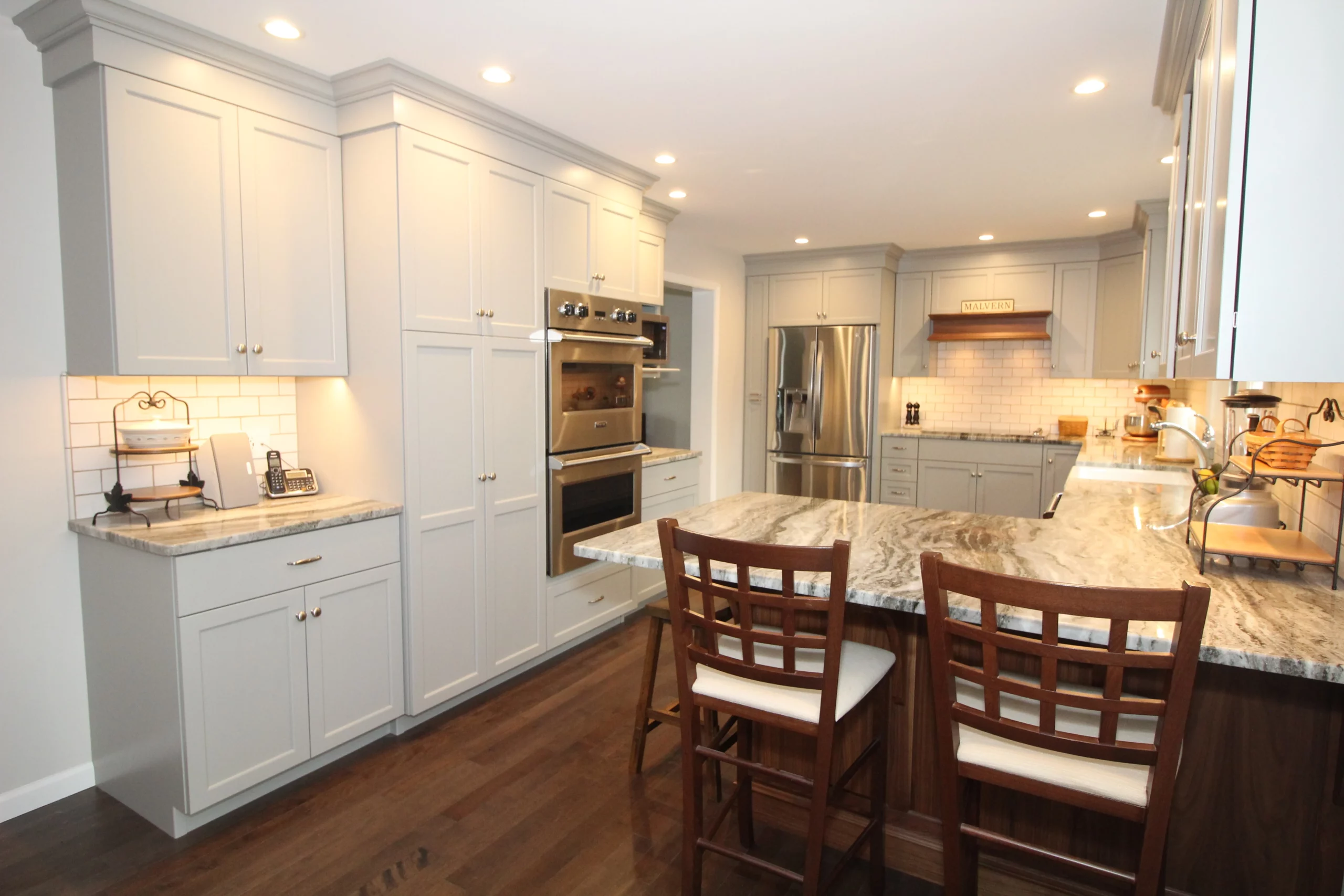 Two-Tone Kitchen Design Malvern, PA