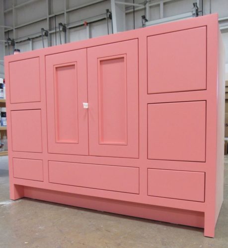 Kountry Kraft Custom Cabinetry Crafted in the Shop featuring the Pantone Color of the Year