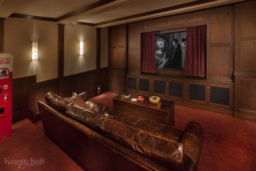 Home Theater Cabinets in Bethesda, MD