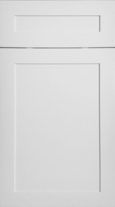 white full overlay cabinet