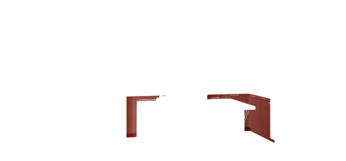 Barn Red Base Cabinets
