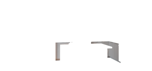 PM 2 White 25 Base Cabinets