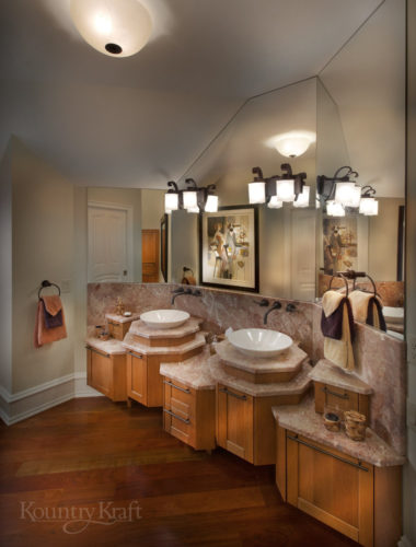 Custom Bath Cabinetry in Chester Springs, PA by Kountry Kraft