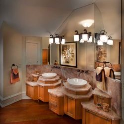 Bathroom vanity and cabinetry with two sinks Chester Springs, PA