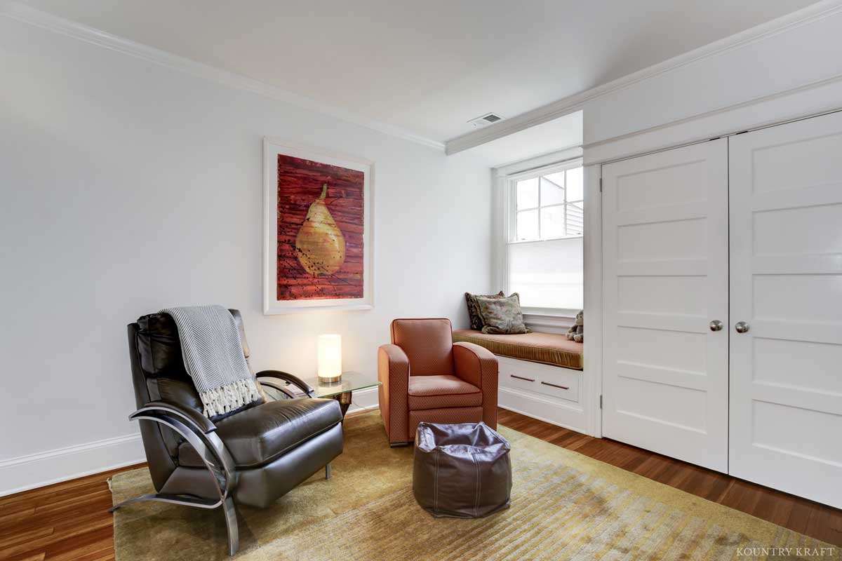 Bedroom Window Storage Bench in Washington DC