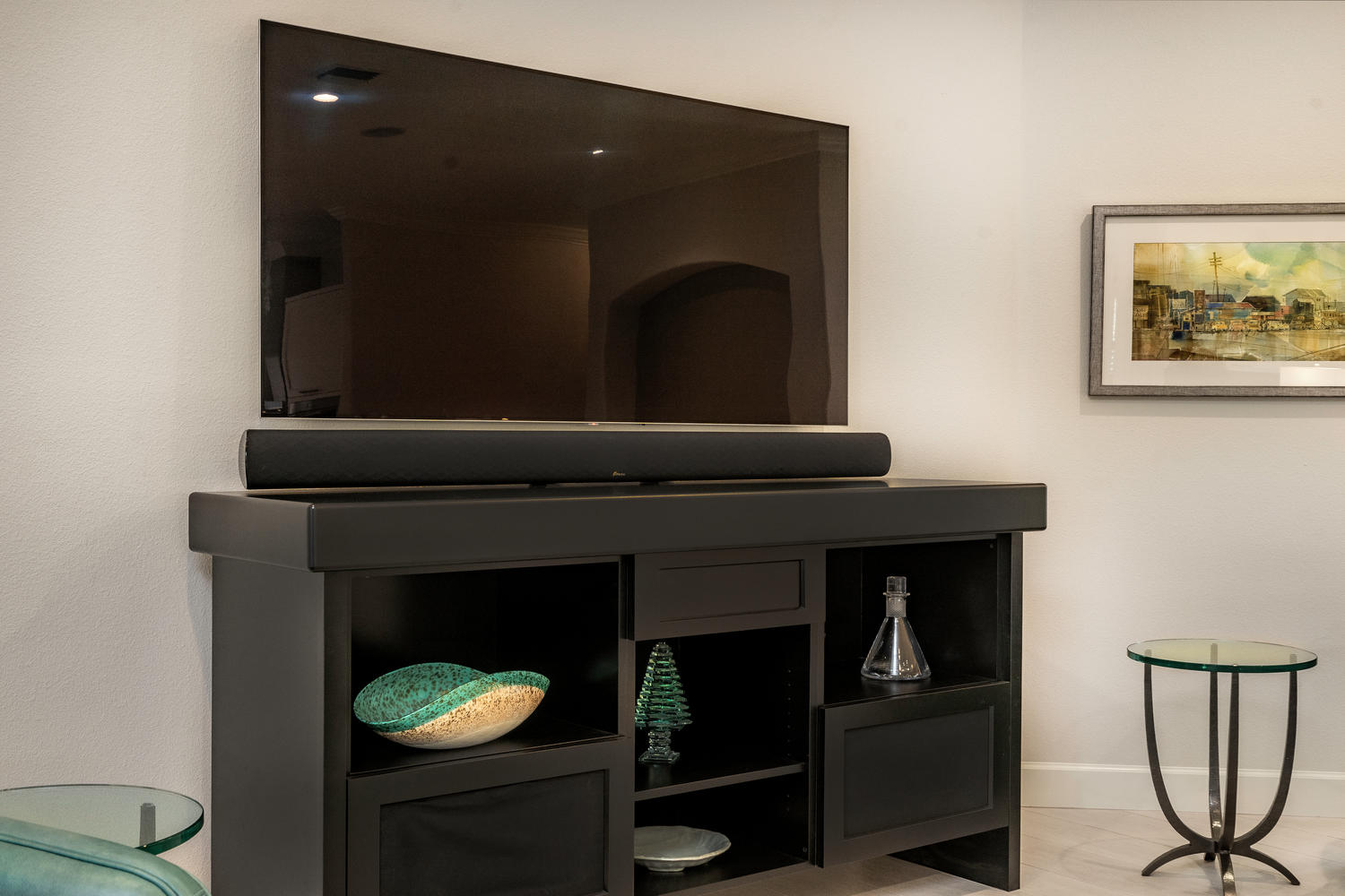 Black TV Cabinet in Venice, Florida