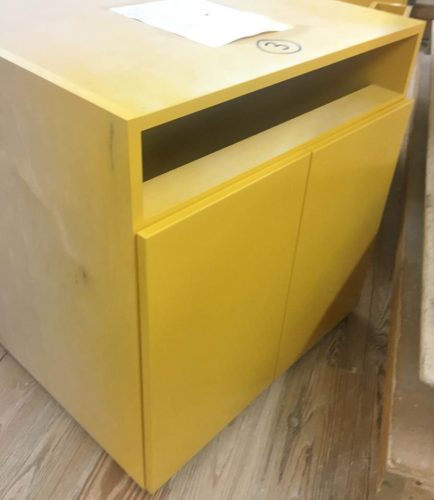 bright kitchen cabinet colors at kountry kraft cabientry include these bright yellow cabinets