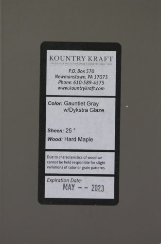 Gauntlet Gray with Dykstra Glaze 25