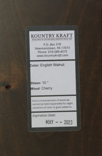 English Walnut 10 Cherry