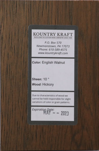 English Walnut 10 Hickory