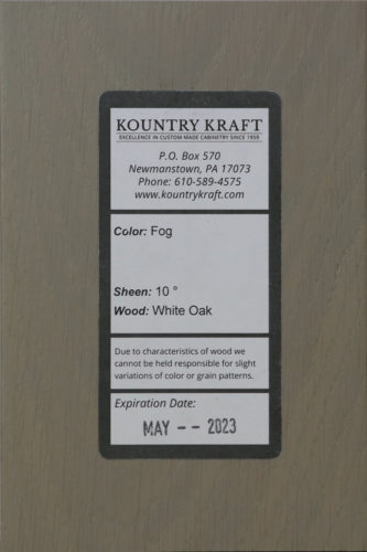 Fog 10 White Oak
