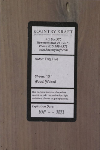 Fog Five 10 Walnut