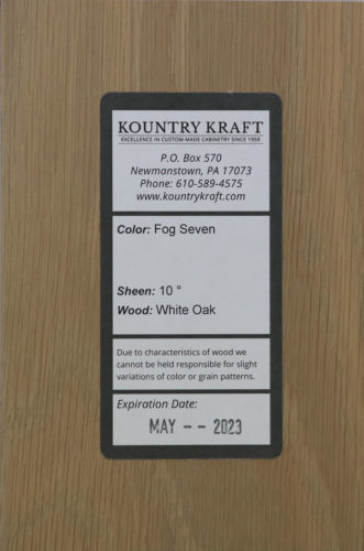 Fog Seven 10 White Oak