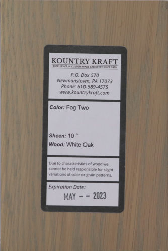 Fog Seven 10 White Oak