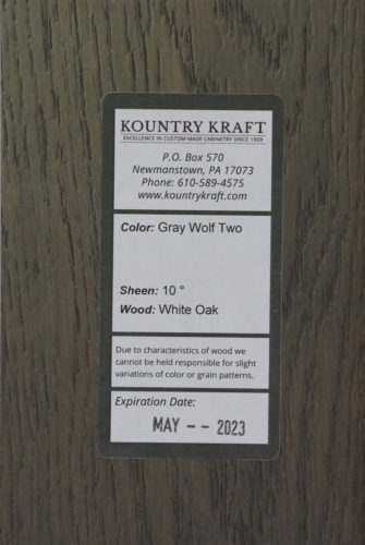 Gray Wolf Two 10 White Oak
