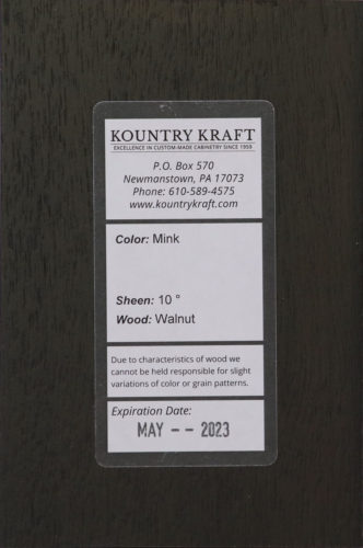 Mink 10 Walnut