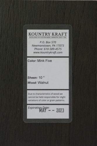 Mink Five 10 Walnut