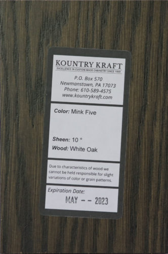 Mink Five 10 White Oak