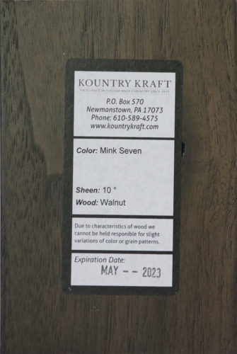 Mink Seven 10 Walnut