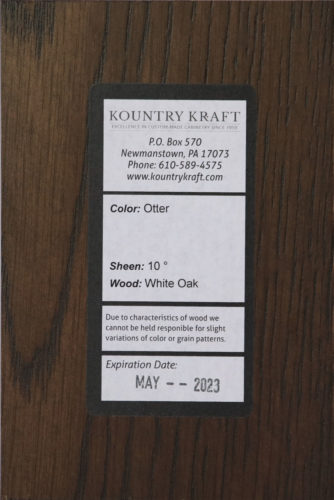 Otter 10 White Oak