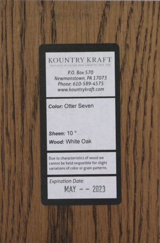Otter Seven 10 White Oak