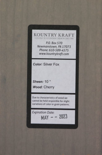 Silver Fox 10 Cherry