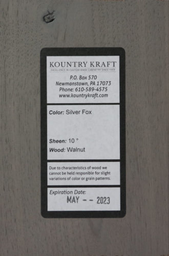 Silver Fox 10 Walnut