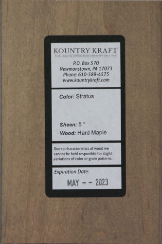 Stratus 5 Hard Maple