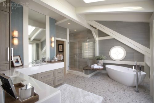 Custom Bathroom Cabinetry in Lake Winnipesauke, NH