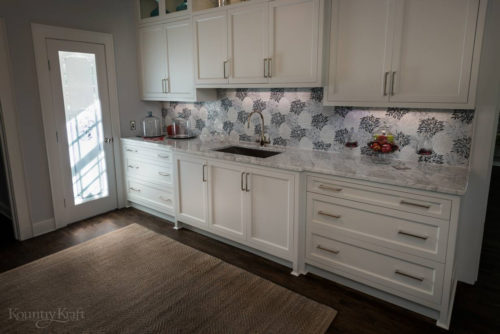 White Kitchen Cabinetry in Laurel Hollow, NY