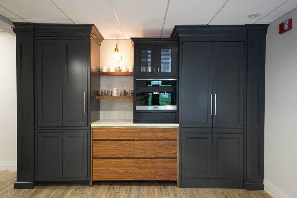 Credenza section of lobby furniture in Newmanstown