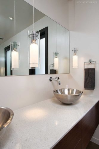 Contemporary bathroom with vessel sinks Norcross, GA