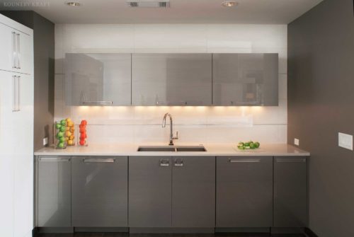 Counter with undermount sink in contemporary kitchen Norcross, GA