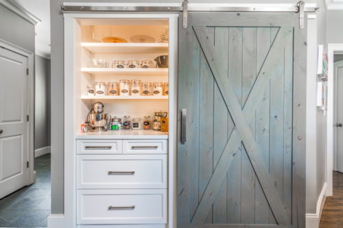 Decorative Custom Pantry Ideas with Kountry Kraft Cabinets