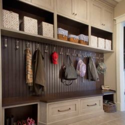 Mud room with hooks, shelf space, and shoe storage Ellicott City, MD