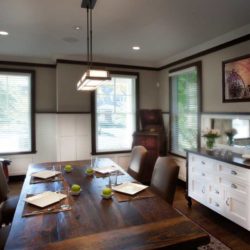 Dinning room with chairs, table, and cabinet Bethesda, MD