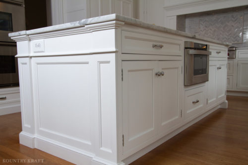 Island with built-in microwave drawer North Haledon, NJ