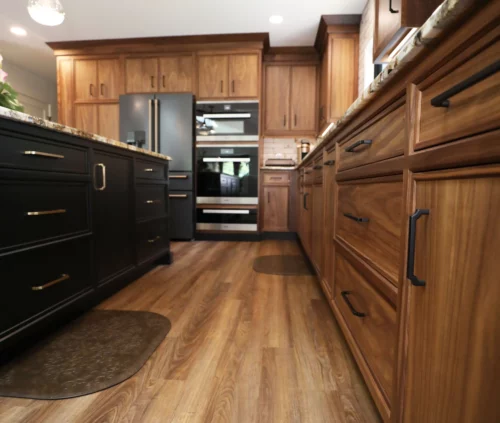 dark cabinets