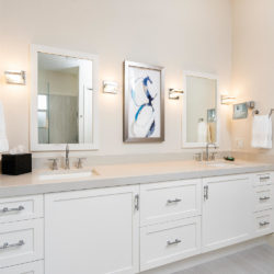 Decorators White Double Vanity in Venice, Florida