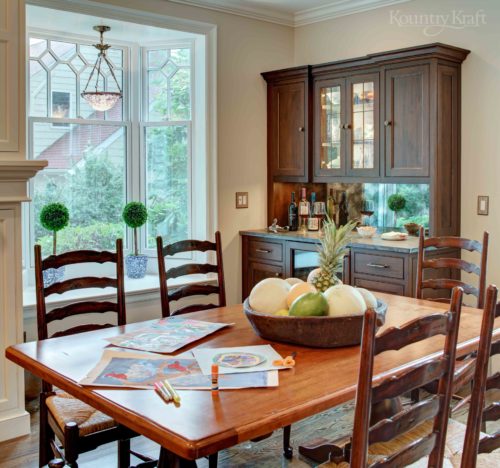 Custom Dining Room Cabinets in Short Hills, NJ
