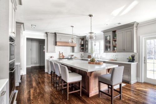 Kountry Kraft Cabinets in Kitchen Design by Stonington Cabinetry & Designs