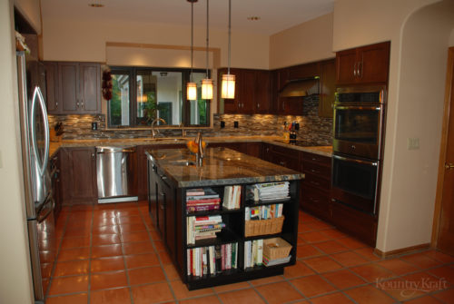 Stained Kitchen Cabinets in Alexandria, VA